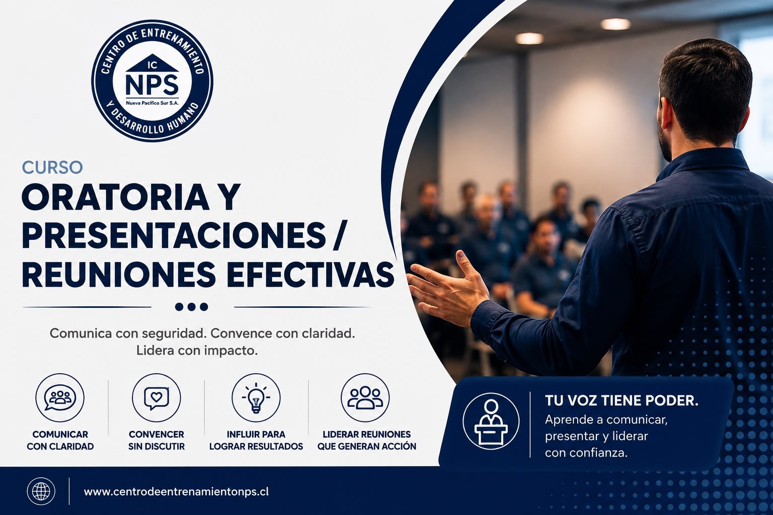 ORATORIA Y PRESENTACIONES / REUNIONES EFECTIVAS